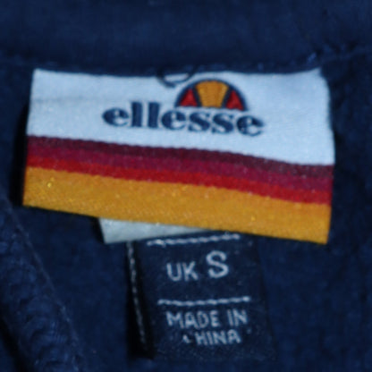 Mens UK Size S Ellesse Blue Pullover Hoodie