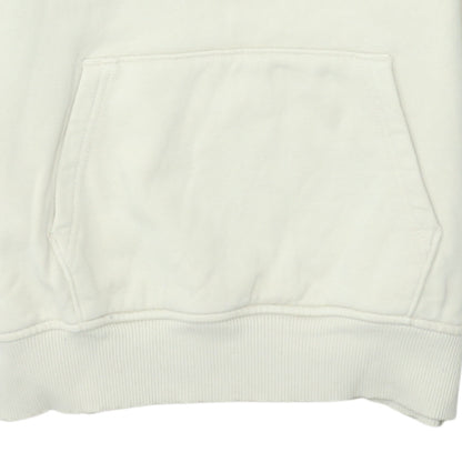 The North Face Girls Ivory Pullover Hoodie L Graphic Logo Cotton