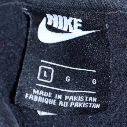Mens UK Size L Nike Black Pullover Hoodie