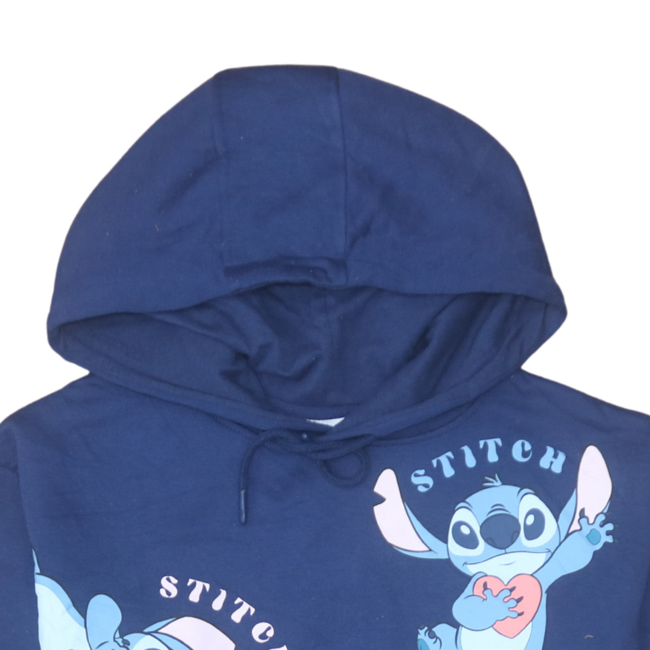 Womens UK Size 12/14 Disney Blue Pullover Hoodie