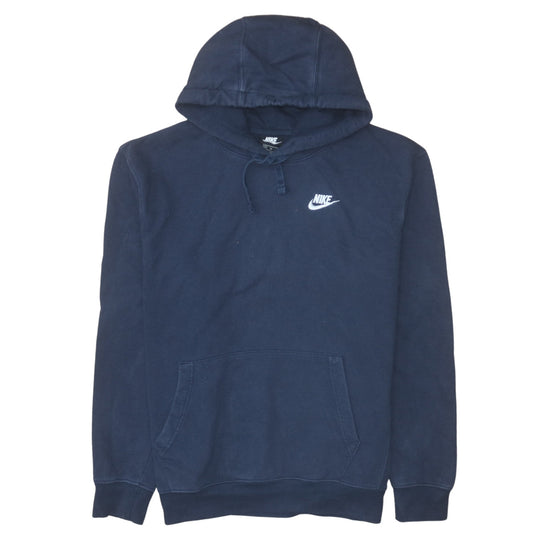 Mens UK Size M Nike Blue Pullover Hoodie