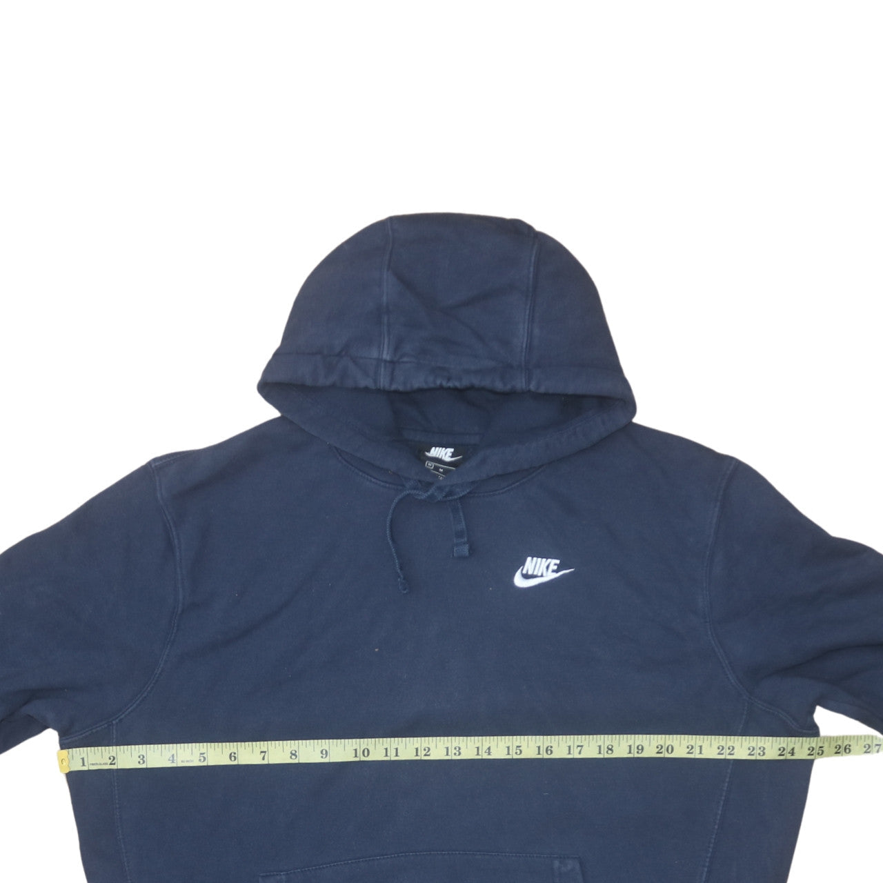 Mens UK Size M Nike Blue Pullover Hoodie
