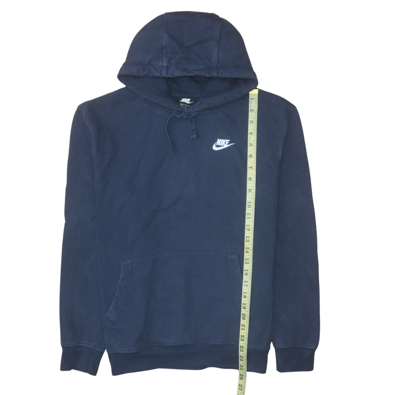 Mens UK Size M Nike Blue Pullover Hoodie