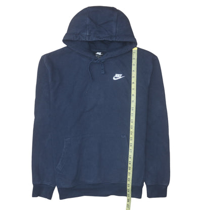 Mens UK Size M Nike Blue Pullover Hoodie