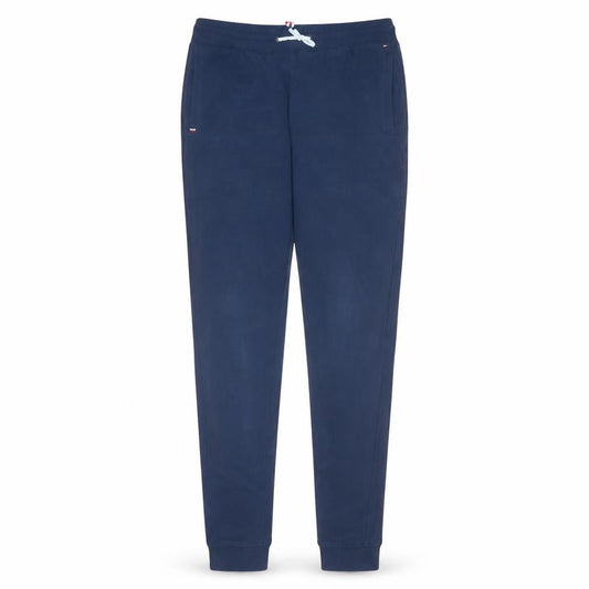 Tommy Hilfiger Boys Blue Jogger Trousers Size 176 Elastic Waist Logo