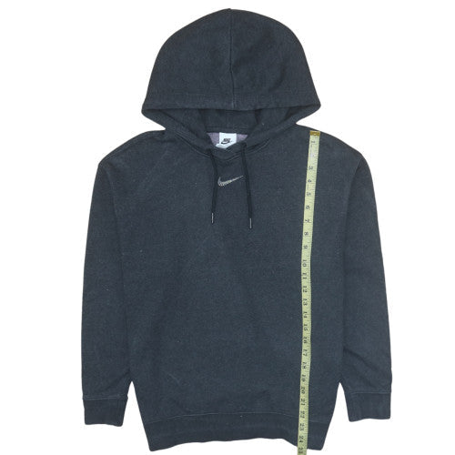 Womens UK Size XS Nike Black Pullover Hoodie
