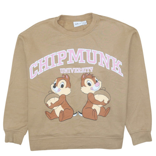Womens UK Size 10 Disney Beige Pullover Sweatshirt