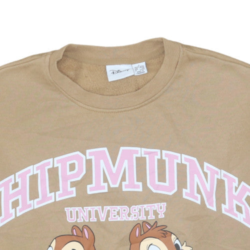 Womens UK Size 10 Disney Beige Pullover Sweatshirt