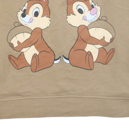 Womens UK Size 10 Disney Beige Pullover Sweatshirt