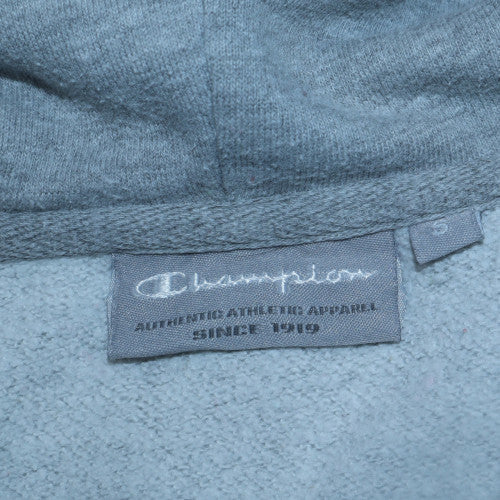Teens UK Size S Champion Grey Full Zip Hoodie