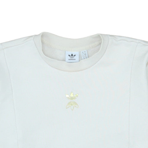 Womens UK Size 10 Adidas Ivory Pullover Sweatshirt