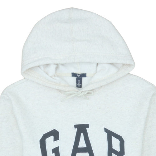 Womens UK Size S GAP Beige Pullover Hoodie
