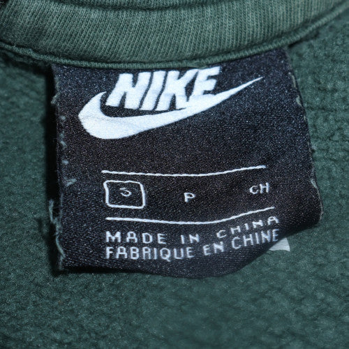 Mens UK Size S Nike Green Pullover Hoodie