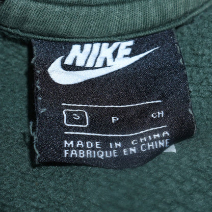 Mens UK Size S Nike Green Pullover Hoodie