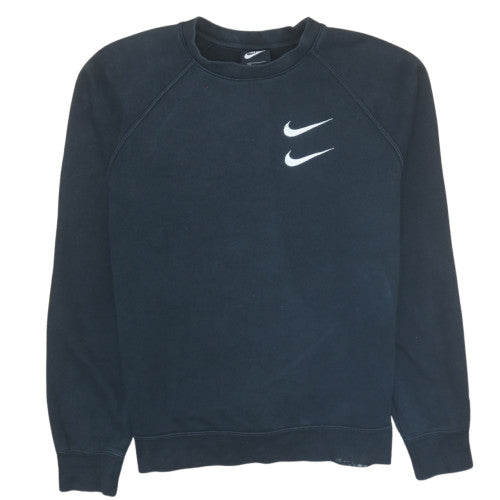 Mens UK Size M Nike Black Pullover Sweatshirt