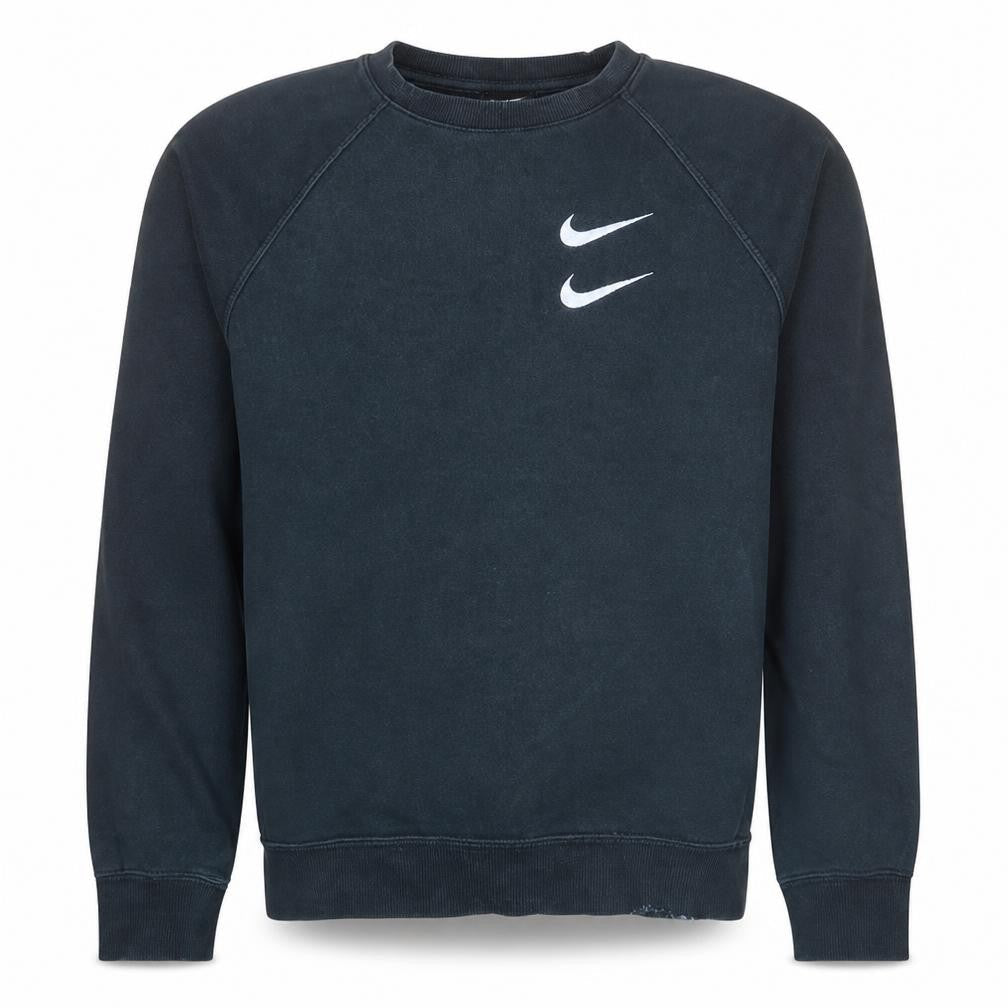 Mens UK Size M Nike Black Pullover Sweatshirt