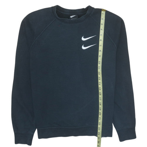 Mens UK Size M Nike Black Pullover Sweatshirt