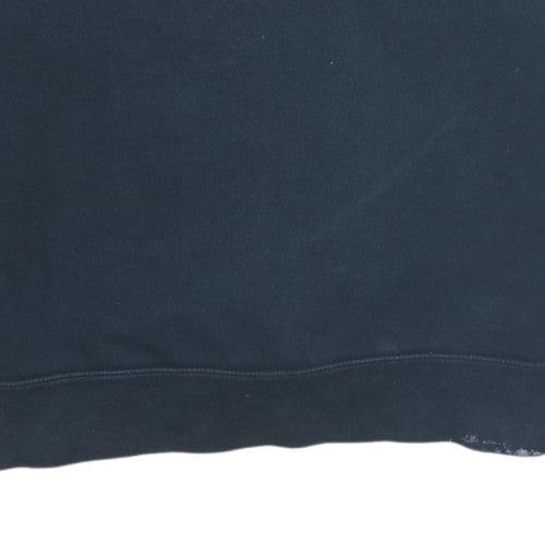 Mens UK Size M Nike Black Pullover Sweatshirt