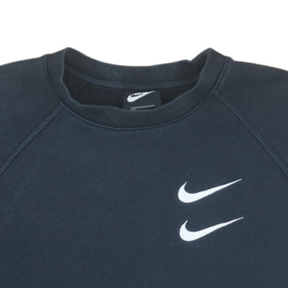 Mens UK Size M Nike Black Pullover Sweatshirt