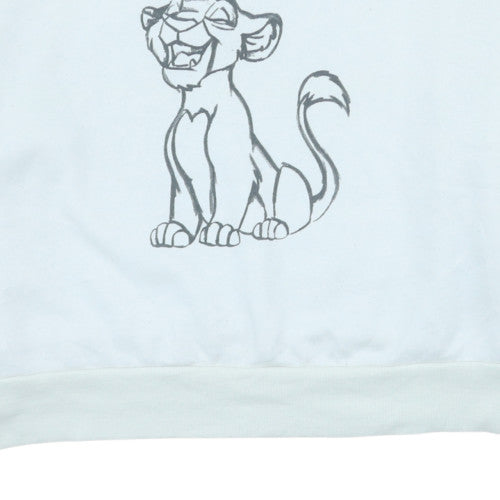 Womens UK Size L Disney White Pullover Sweatshirt