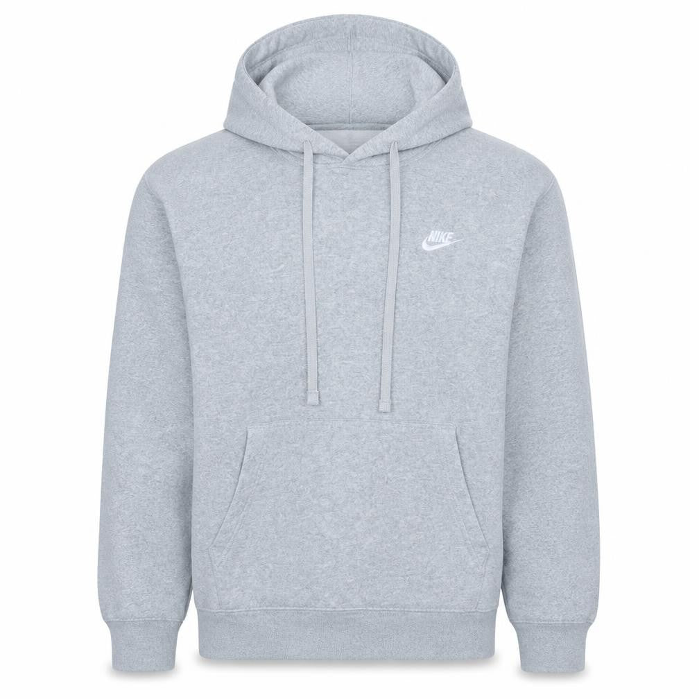 Mens UK Size L Nike Grey Pullover Hoodie