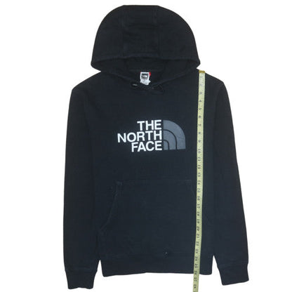 Mens UK Size M The North Face Black Pullover Hoodie