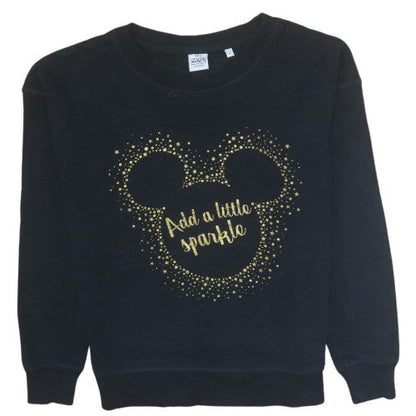 Womens UK Size S Next Black Pullover Sweatshirt