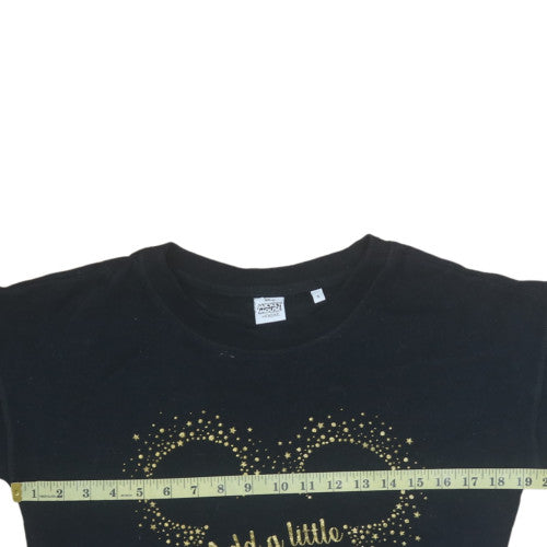 Womens UK Size S Next Black Pullover Sweatshirt