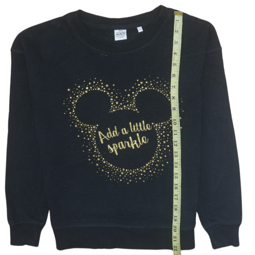 Womens UK Size S Next Black Pullover Sweatshirt