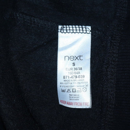Womens UK Size S Next Black Pullover Sweatshirt