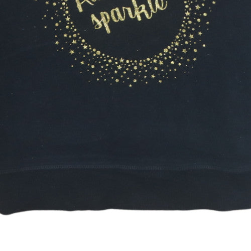Womens UK Size S Next Black Pullover Sweatshirt