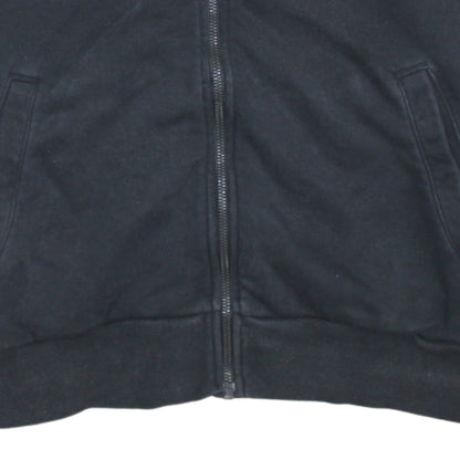 Womens UK Size 16 Adidas Black Full Zip Hoodie