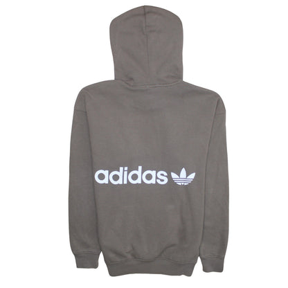 Womens UK Size XS Adidas Brown Pullover Hoodie