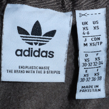 Womens UK Size XS Adidas Brown Pullover Hoodie