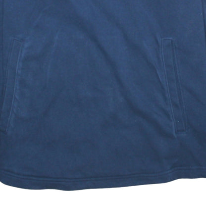 Mens UK Size M Under Armour Blue Pullover Hoodie