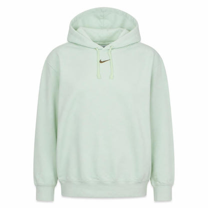 Womens UK Size XS Nike Green Pullover Hoodie