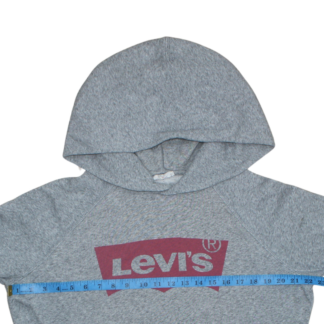 Womens UK Size XS Levi's Grey Pullover Hoodie
