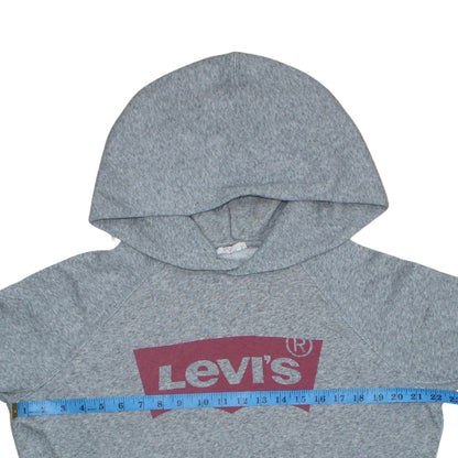 Womens UK Size XS Levi's Grey Pullover Hoodie