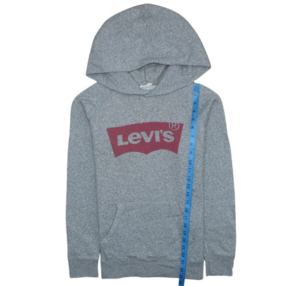 Womens UK Size XS Levi's Grey Pullover Hoodie