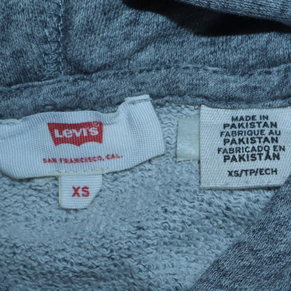Womens UK Size XS Levi's Grey Pullover Hoodie