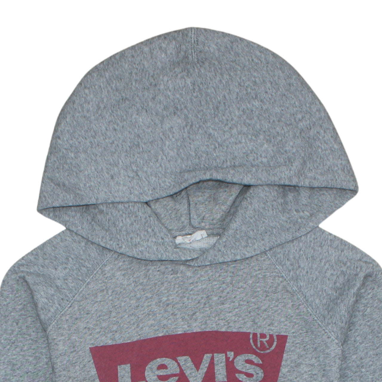 Womens UK Size XS Levi's Grey Pullover Hoodie