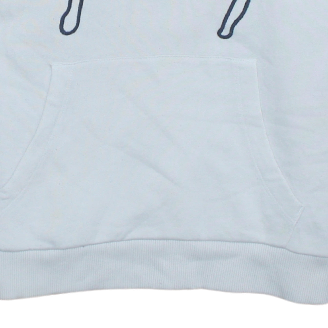 Womens UK Size XS Tommy Jeans White Pullover Hoodie