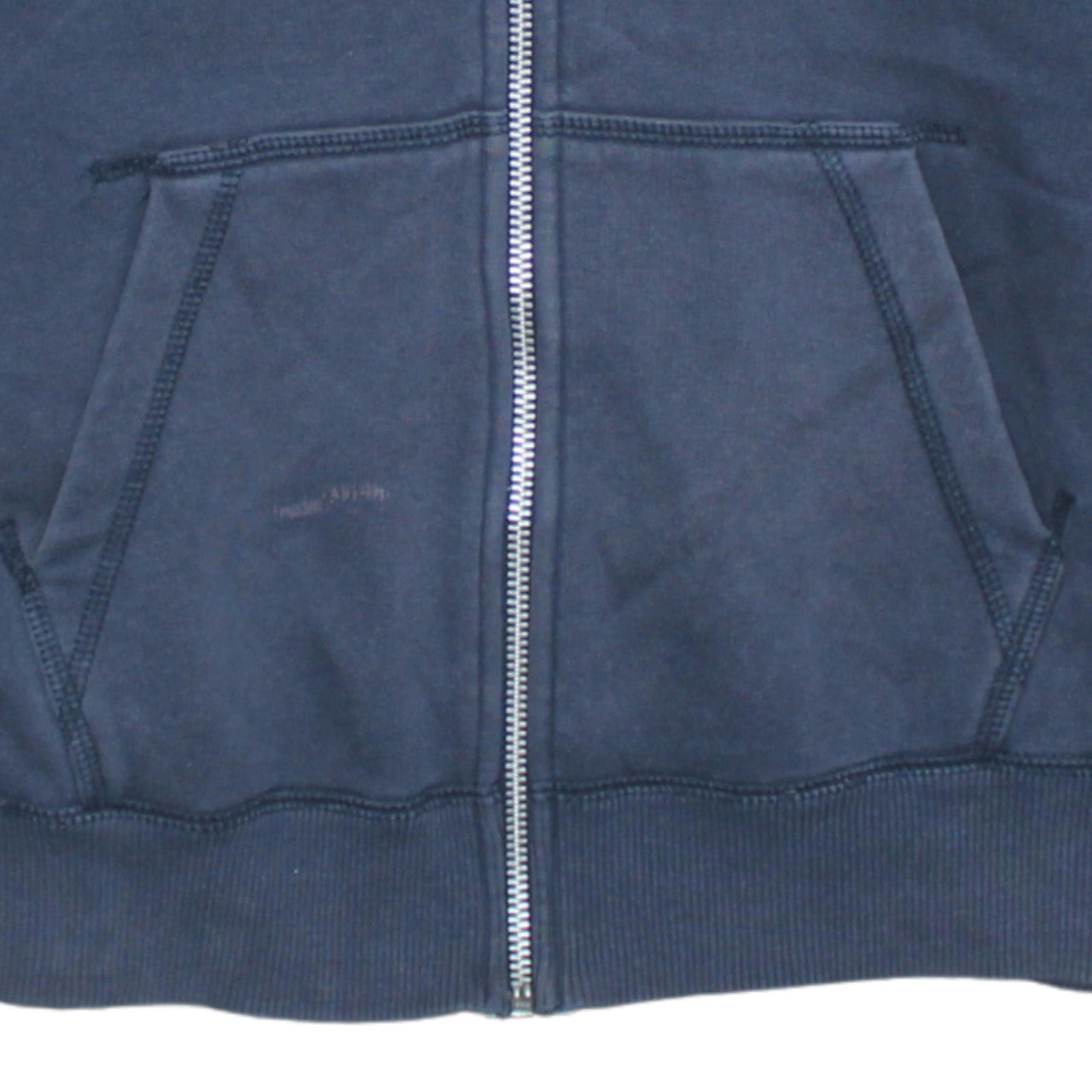 Womens UK Size M Nike Blue Full Zip Hoodie