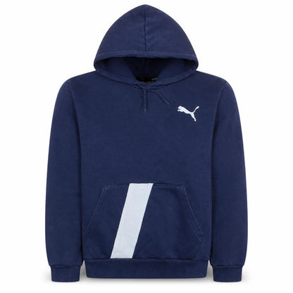 Mens UK Size S Puma Blue Pullover Hoodie