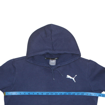Mens UK Size S Puma Blue Pullover Hoodie
