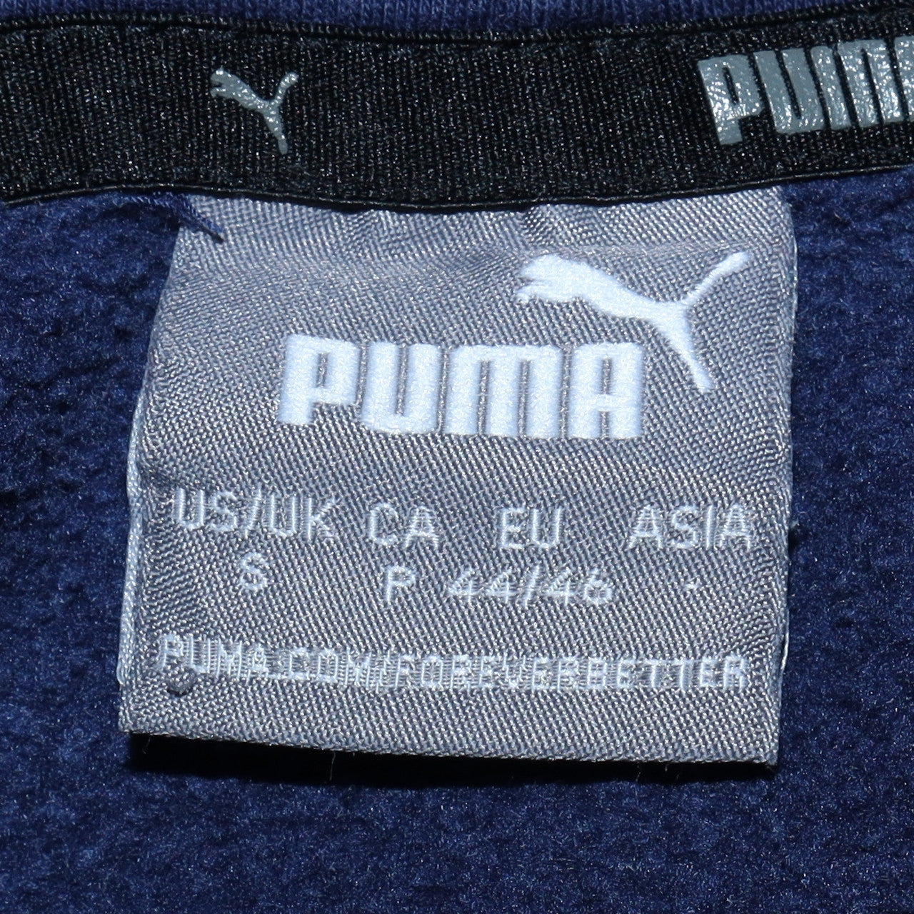 Mens UK Size S Puma Blue Pullover Hoodie