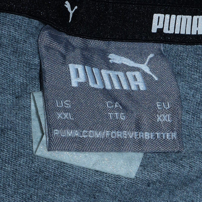Puma Men's Grey Camo Block Crew Neck Short Sleeve T-Shirt XXL