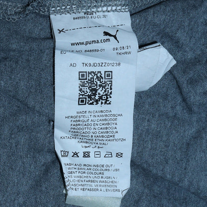 Puma Men's Grey Camo Block Crew Neck Short Sleeve T-Shirt XXL