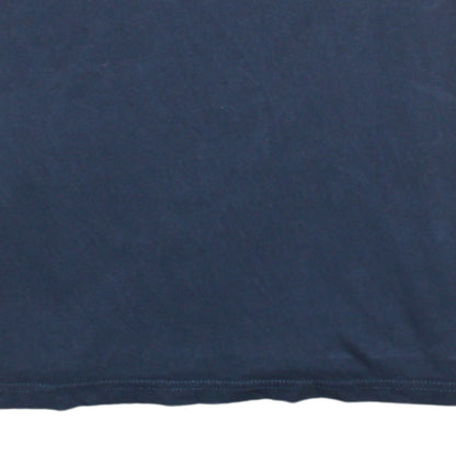 Tommy Jeans Men's Blue Crew Neck Logo Cotton T-Shirt M