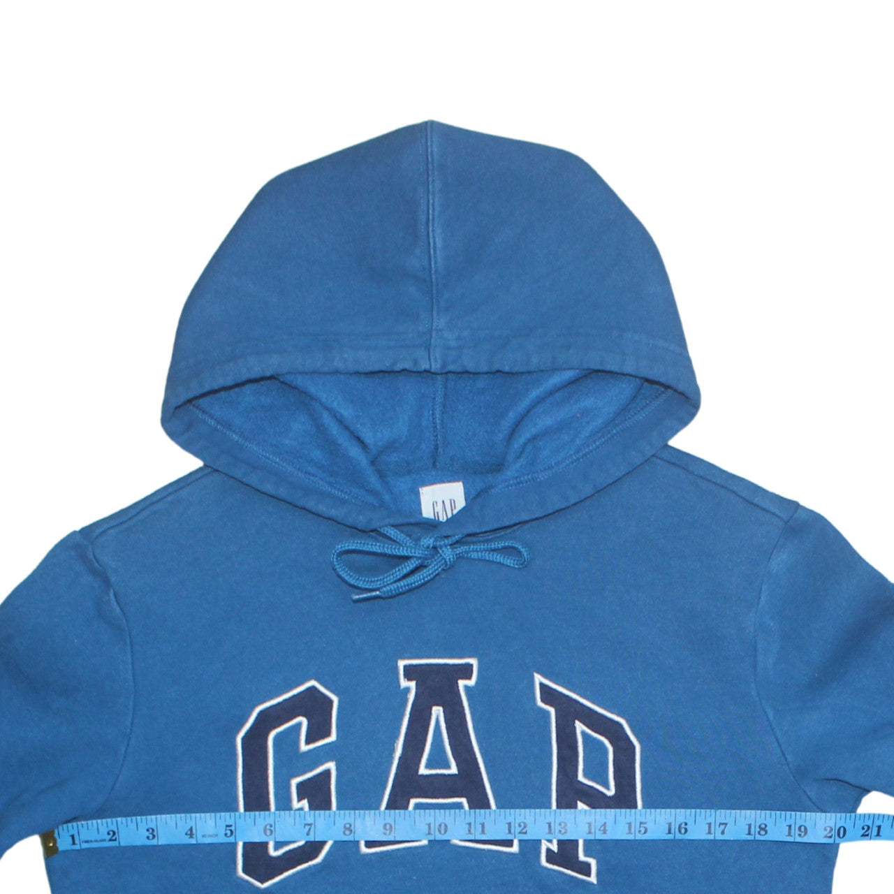 Mens UK Size XS GAP Blue Pullover Hoodie
